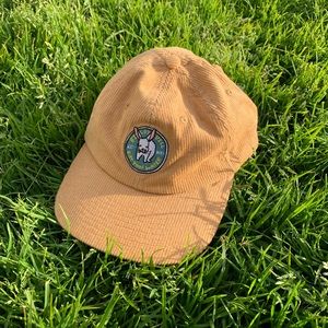 Yellow Eat Your Water Cord Hat